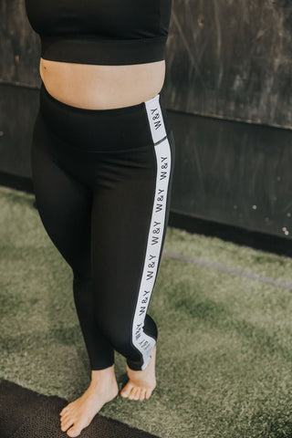 LEGGING SPORT MÉLANIE (2 LONGUEURS) - NOIR - WILL&YOU