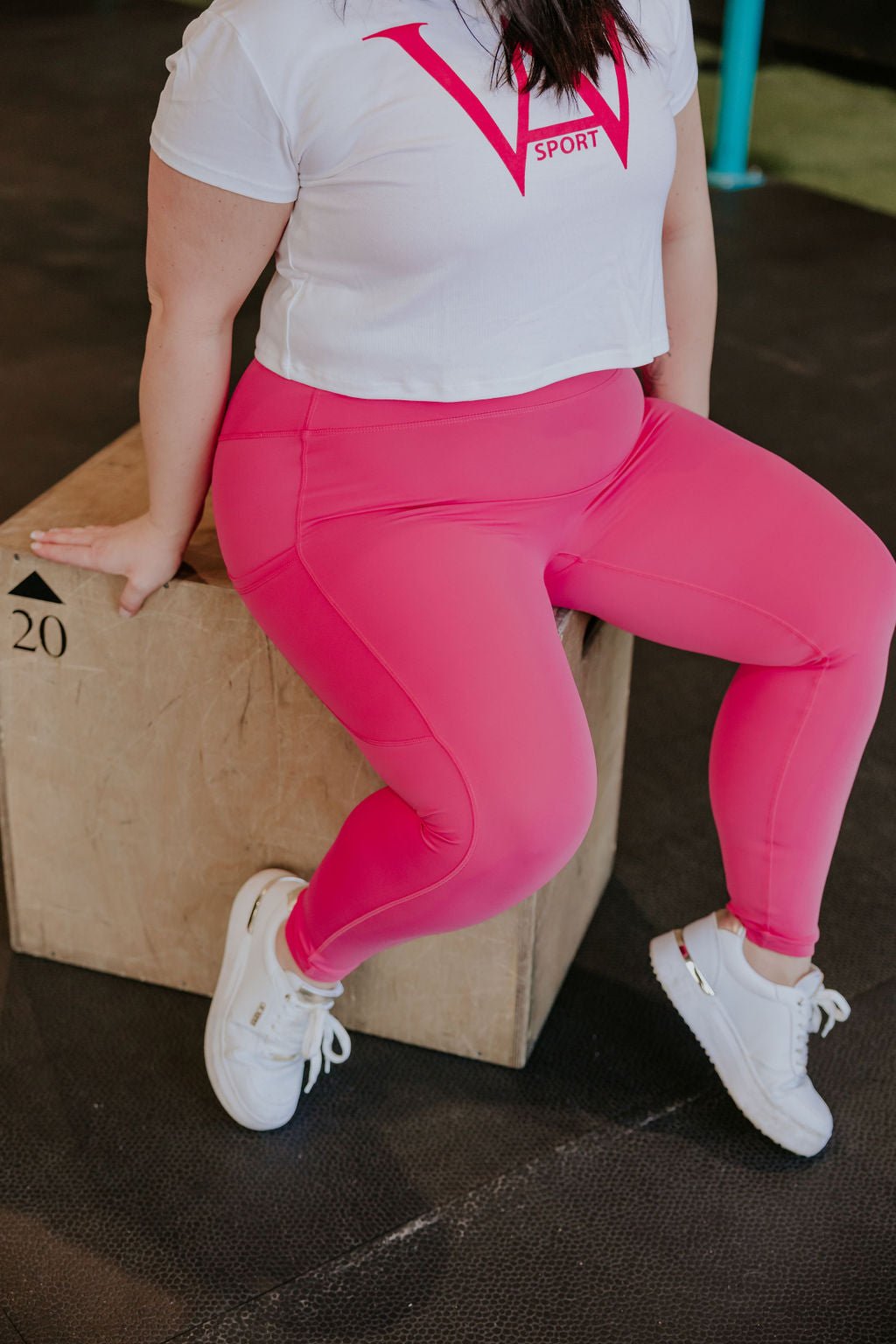 LEGGING SPORT ROXANNE (2 LONGUEURS) - ROSE BARBIE - WILL&YOU