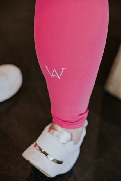 LEGGING SPORT ROXANNE (2 LONGUEURS) - ROSE BARBIE - WILL&YOU