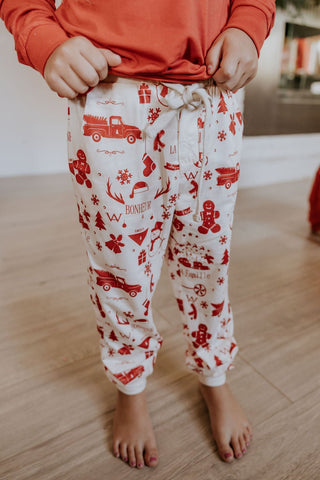 PANTALON D'ENSEMBLE DES FÊTES MERRY (ENFANT) - WILL&YOU