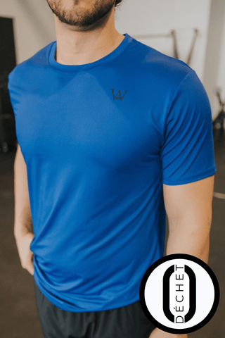 T - SHIRT SPORT WILLIAM (ADULTE) - BLEU ROYAL - | ZÉRO DÉCHET | - WILL&YOU